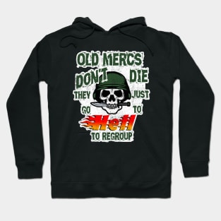 Old Mercs, distressed Hoodie